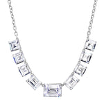 TAI JEWELRY | Chunky Emerald Cut Glass Stone Necklace | Necklace |