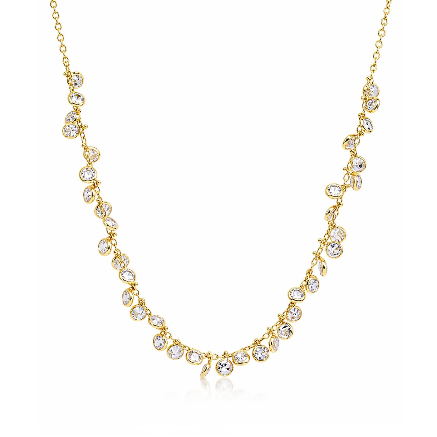 TAI JEWELRY Necklace CZ Charm Necklace (3mm)