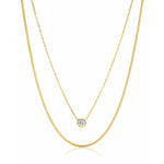 TAI JEWELRY Necklace CZ Necklace (5.2mm round)