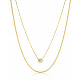 TAI JEWELRY Necklace CZ Necklace (5.2mm round)