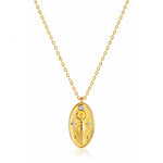 TAI JEWELRY Necklace CZ Pendant Necklace (17x9mm)
