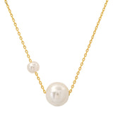 TAI JEWELRY | Double Glass Pearl Necklace | Necklace |