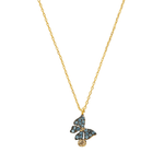 TAI JEWELRY | Glittering Butterfly Pendant Necklace | Necklace |