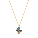 TAI JEWELRY | Glittering Butterfly Pendant Necklace | Necklace |