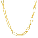 TAI JEWELRY | Gold Paper Clip Chain | Necklace |