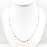 TAI JEWELRY | Gold Vermeil 34" Enamel Beaded Necklace (Black) | Necklace |