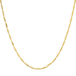TAI JEWELRY Necklace Gold Vermeil Bar Chain