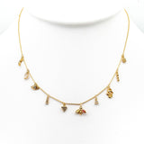 TAI JEWELRY Necklace Hamsa Gold Charm Necklace
