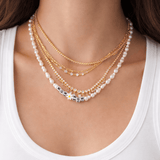 TAI JEWELRY Necklace Handmade Baroque Pearl Mom Wow Necklace
