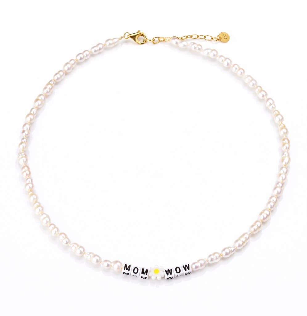 TAI JEWELRY Necklace Handmade Baroque Pearl Mom Wow Necklace