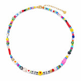 TAI JEWELRY Necklace Handmade Mom Wow Beaded Necklace
