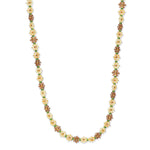 TAI JEWELRY Necklace Neutral Handmade Seed Bead Floral Necklace