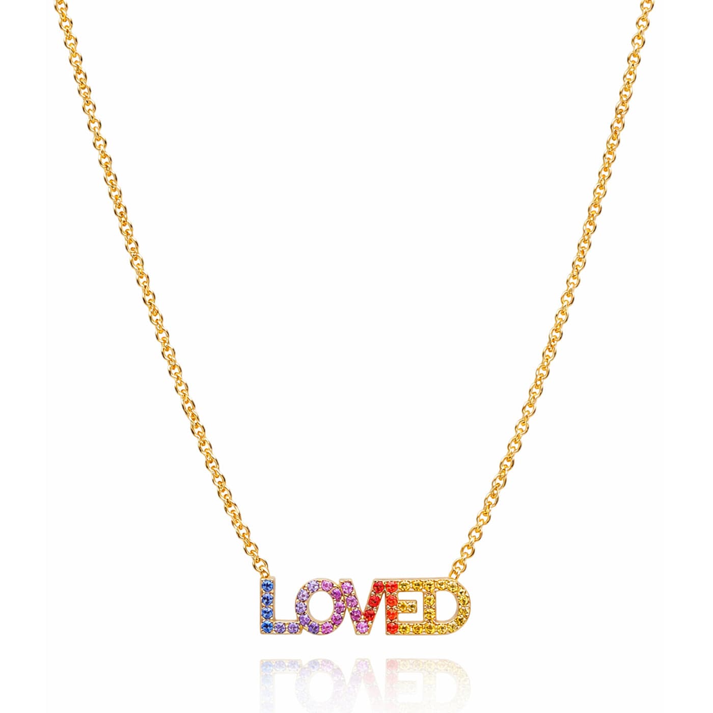 TAI JEWELRY Necklace Loved Rainbow Necklace