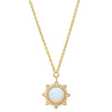 TAI JEWELRY Necklace Opal Burst Necklace
