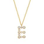 TAI JEWELRY | Opal Glow Monogram Necklace | Necklace |