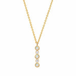 TAI JEWELRY | Opal Glow Monogram Necklace | Necklace |