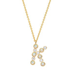 TAI JEWELRY Necklace K Opal Glow Monogram Necklace