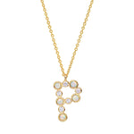 TAI JEWELRY | Opal Glow Monogram Necklace | Necklace |