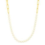 TAI JEWELRY Necklace Pearl Chain Necklace