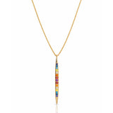 TAI JEWELRY Necklace Rainbow Stick Necklace