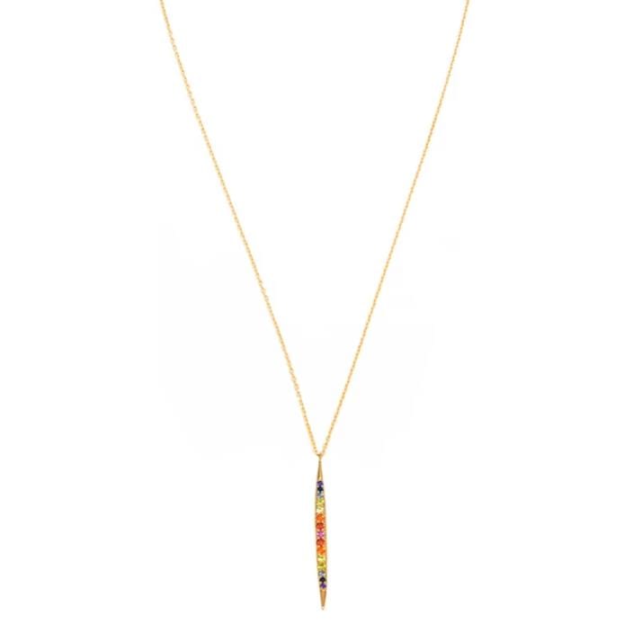 TAI JEWELRY Necklace Rainbow Stick Necklace