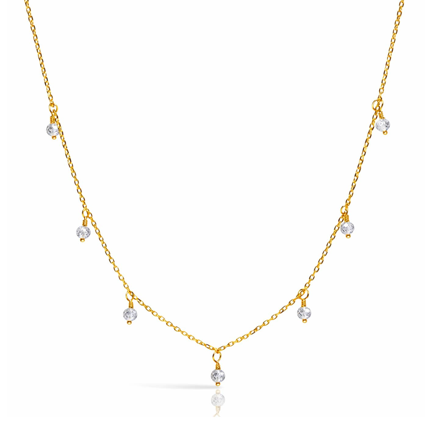 TAI JEWELRY Necklace Shimmer Drop Necklace