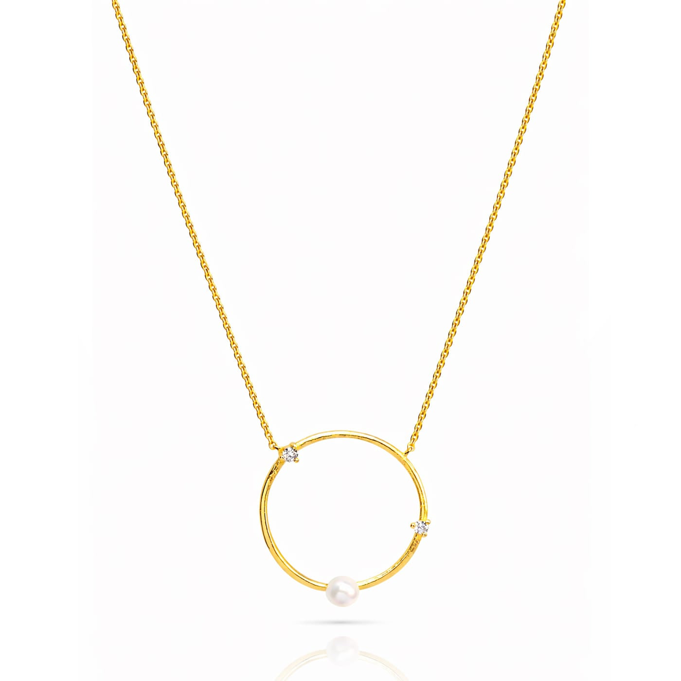 TAI JEWELRY Necklace Sunbeam Medallion Necklace