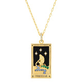 TAI JEWELRY Necklace The Star Tarot Card Necklace