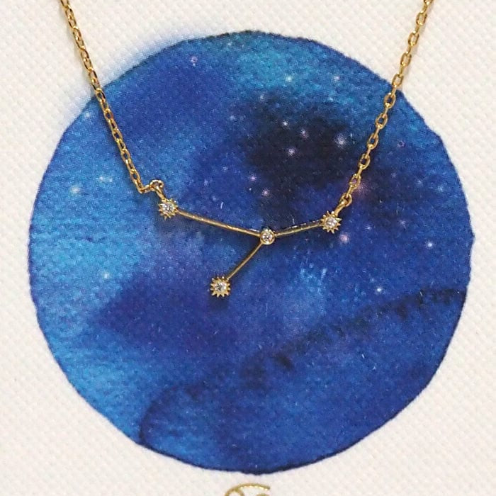 TAI JEWELRY Necklace Cancer Zodiac Constellation Necklace