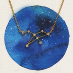 TAI JEWELRY Necklace Leo Zodiac Constellation Necklace