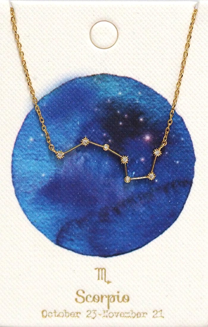 TAI JEWELRY Necklace Scorpio Zodiac Constellation Necklace