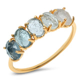 TAI JEWELRY Rings 6 / MARCH Birthstone Ring