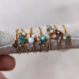 TAI JEWELRY Rings Cluster Stone Ring