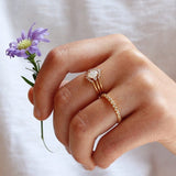 TAI JEWELRY Rings Crown Ring | Set Of 3