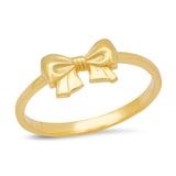 TAI JEWELRY Rings Dainty Bow Ring