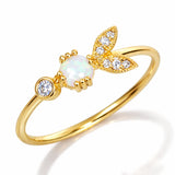 TAI JEWELRY Rings 6 Opal Marquis Spark Ring