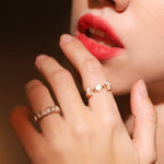 TAI JEWELRY Rings Opal Moonstar Ring