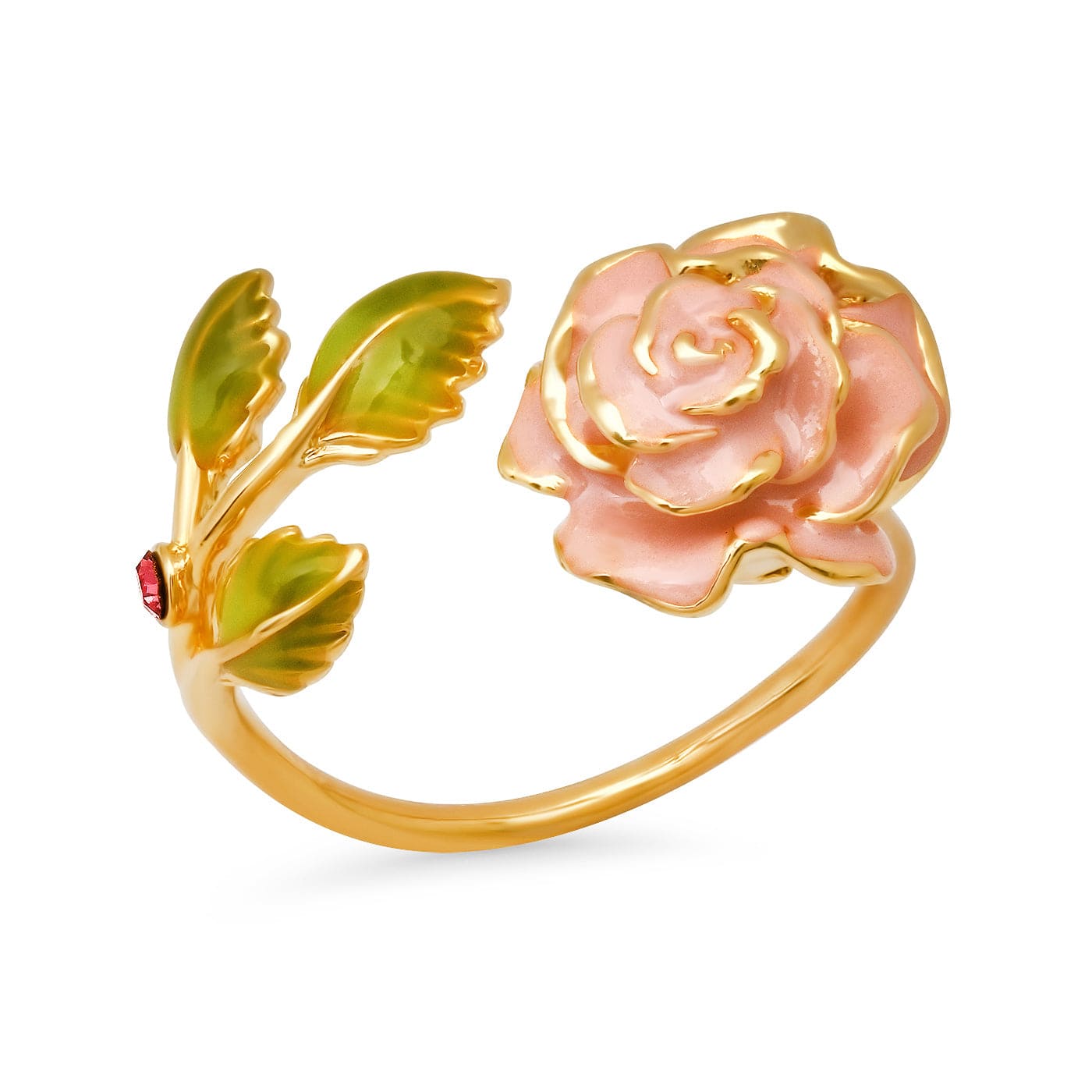 TAI JEWELRY Rings Rose Open Ring