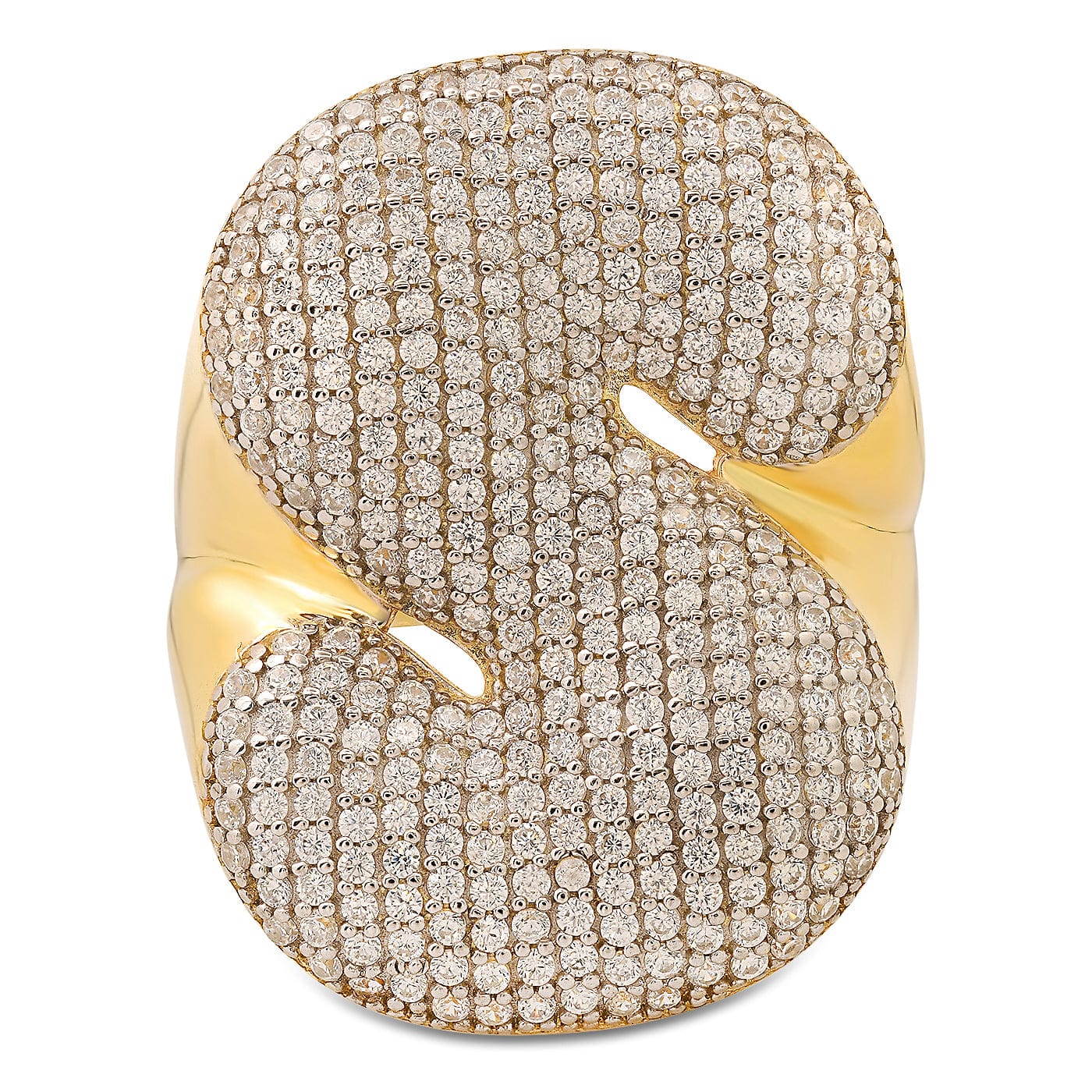 TAI JEWELRY Rings S / 7.5 Twinkling Monogram Ring