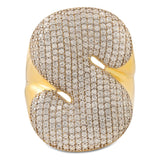 TAI JEWELRY Rings S / 7.5 Twinkling Monogram Ring